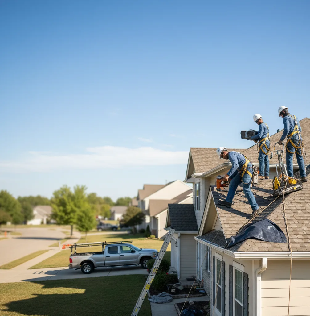 Roof Repair in Monon